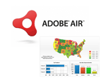 Adobe Air Compatibility} | Robust JavaScript/HTML5 charts | AnyChart