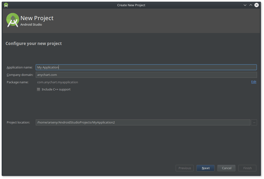 Android Chart Example Code