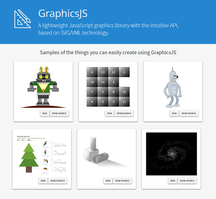 GraphicsJS - free open-source JS graphics library for easily drawing anything (HTML5)