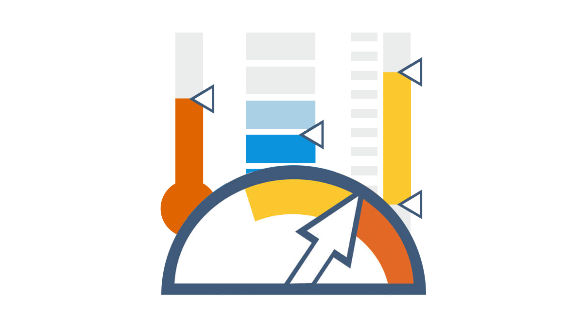 Chart types for single-value data visualization (indicators)