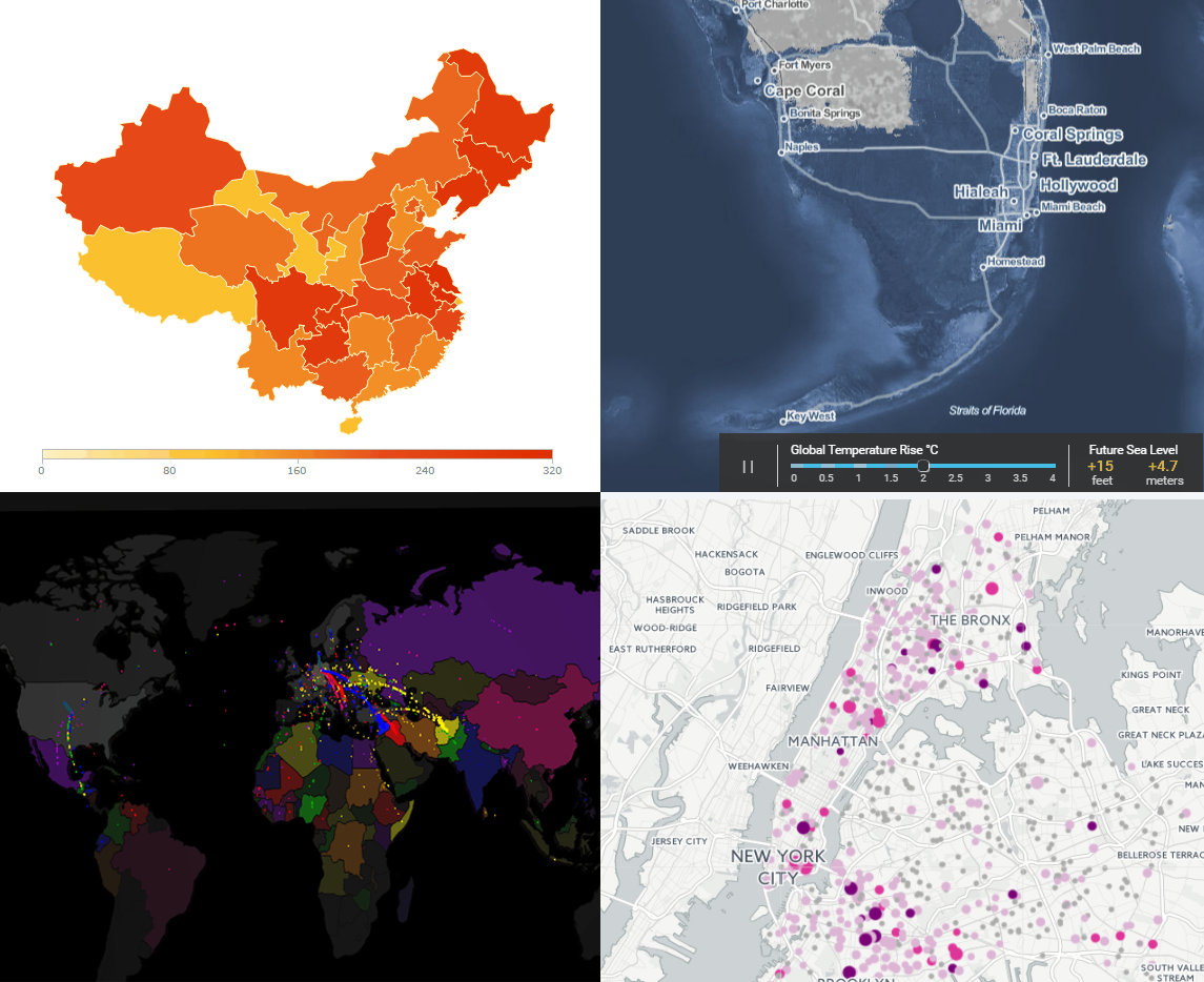 Interactive Maps Edition - Data Visualization Weekly