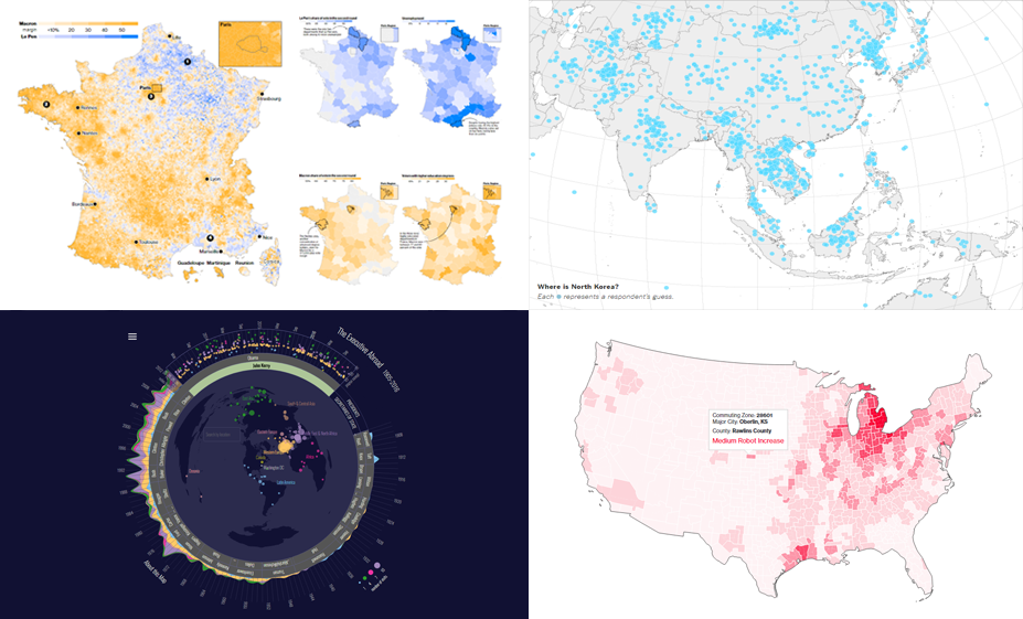 Data Is Beautiful: New Interesting Visualizations in DataViz Weekly