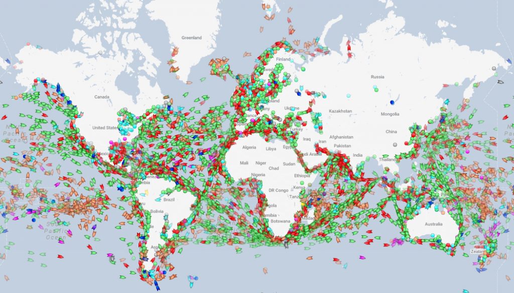 Compelling Charts Visualizing Data - Ship Locations Map 1024x584