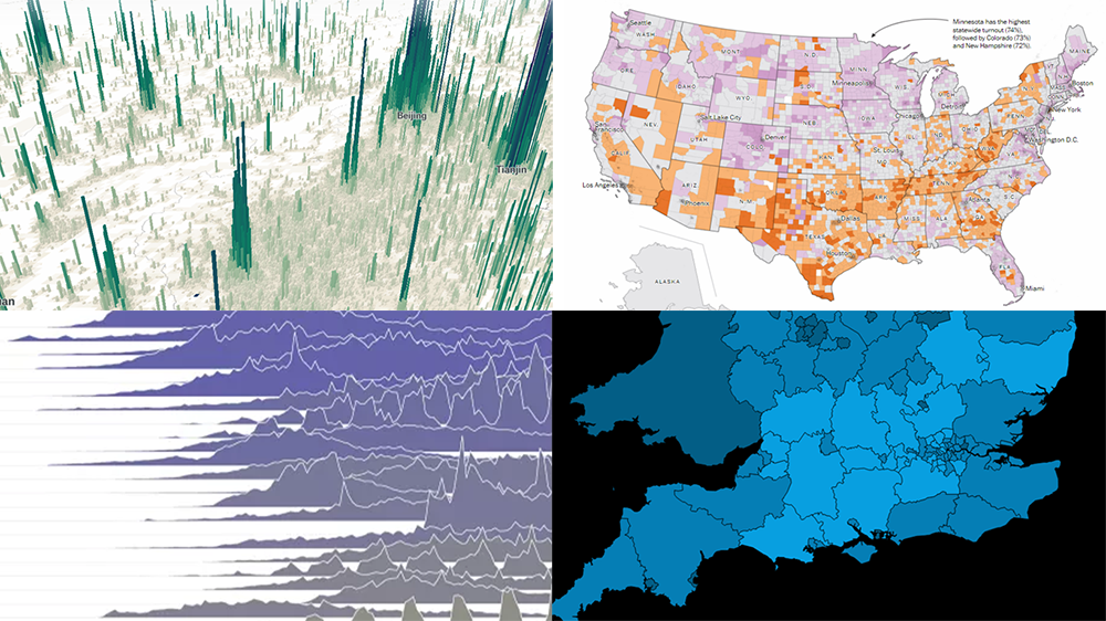 New Visualizations of Data on Subreddits, Voters, Population, and Health — DataViz Weekly