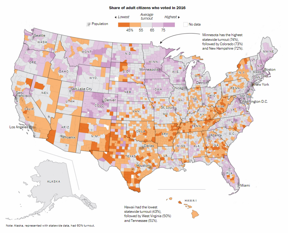 Voter Turnout Geography