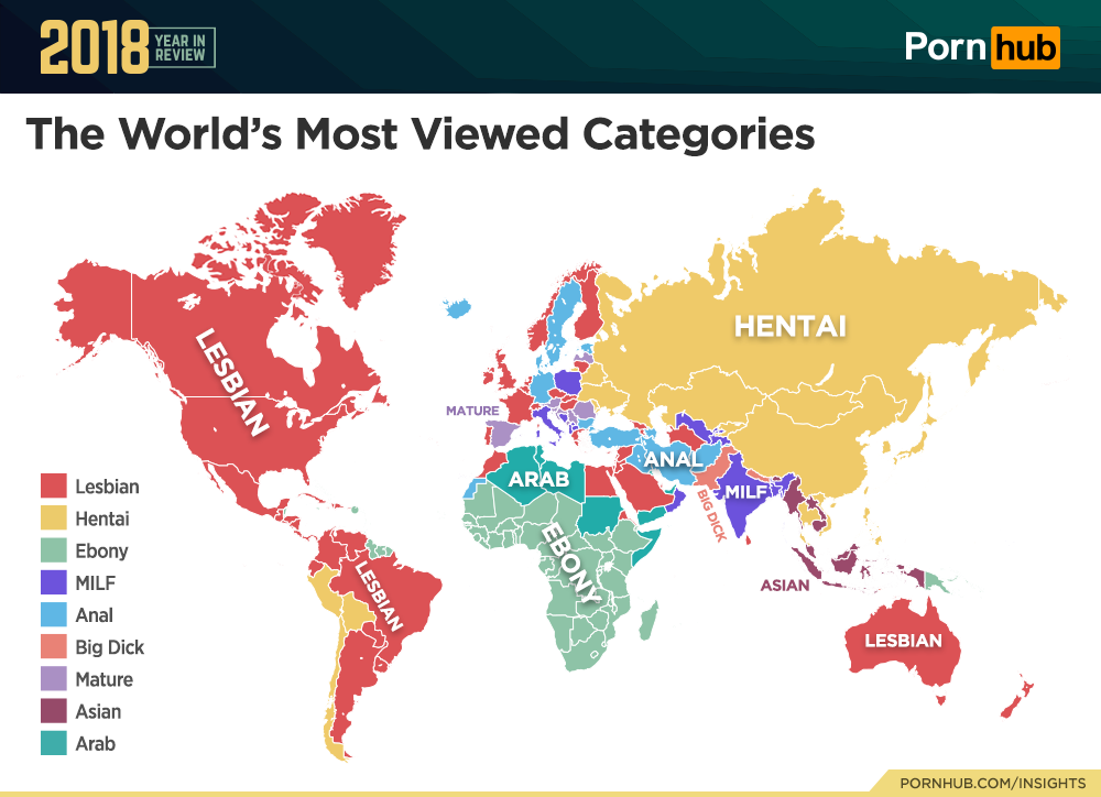 Pornhub's 2018 Year in Review