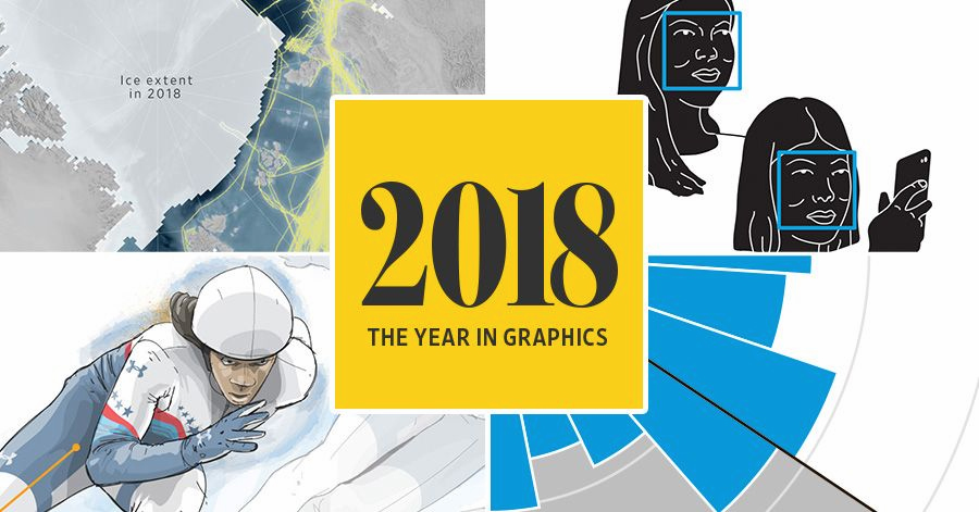 The Year in Graphics 2018 by The Wall Street Journal (WSJ)