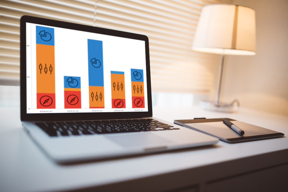 Images in Stacked Column Charts Series explained in Challenge AnyChart!