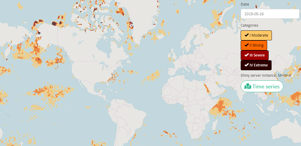Marine Heatwave Tracker
