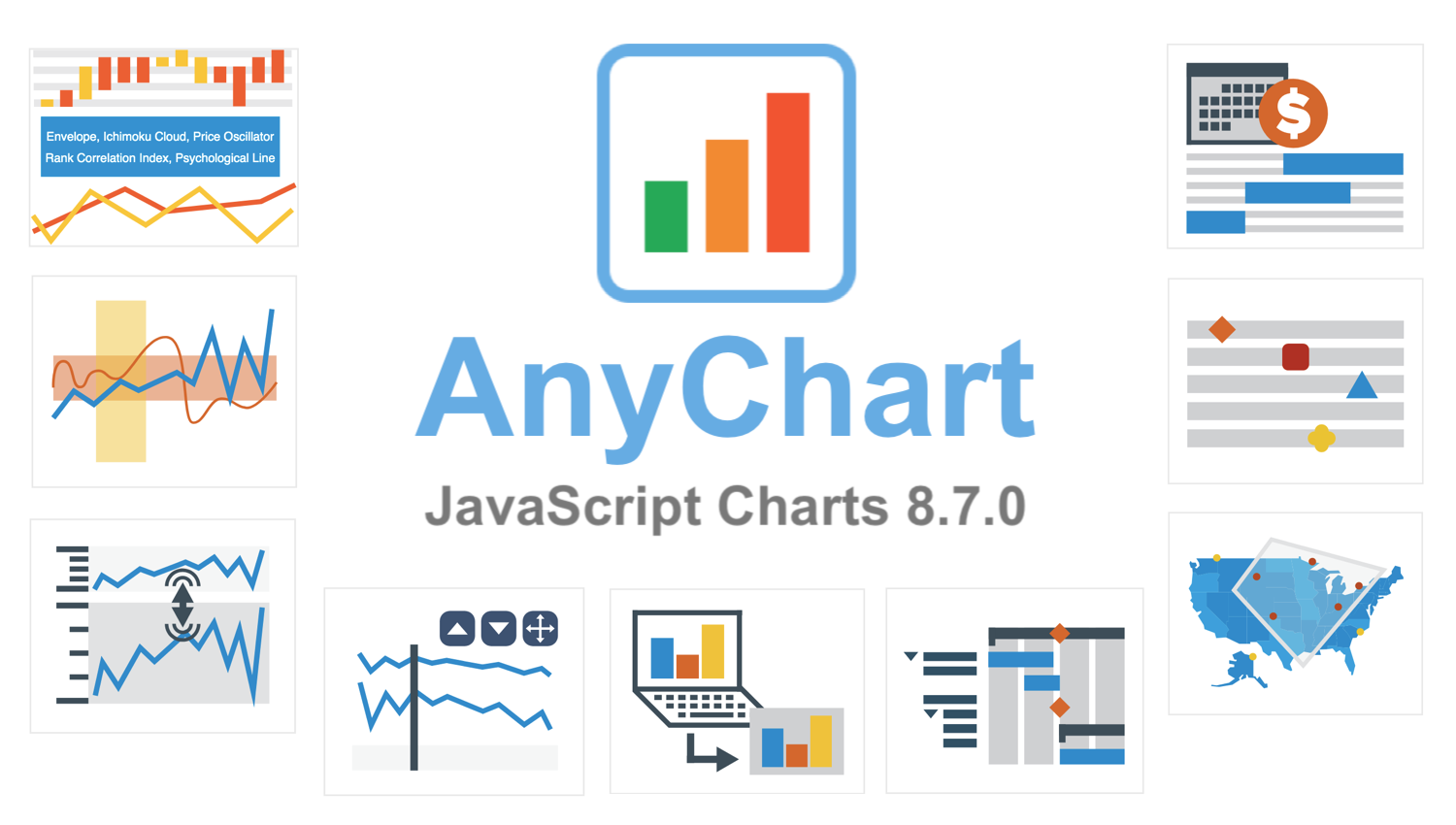 JavaScript Graph Visualization Libraries Updated - Check Out AnyChart 8.7.0 with New Awesome JS Charting Features!