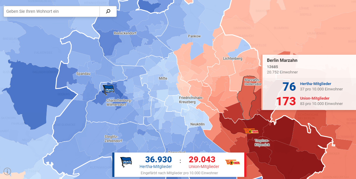 Football Divide in Berlin