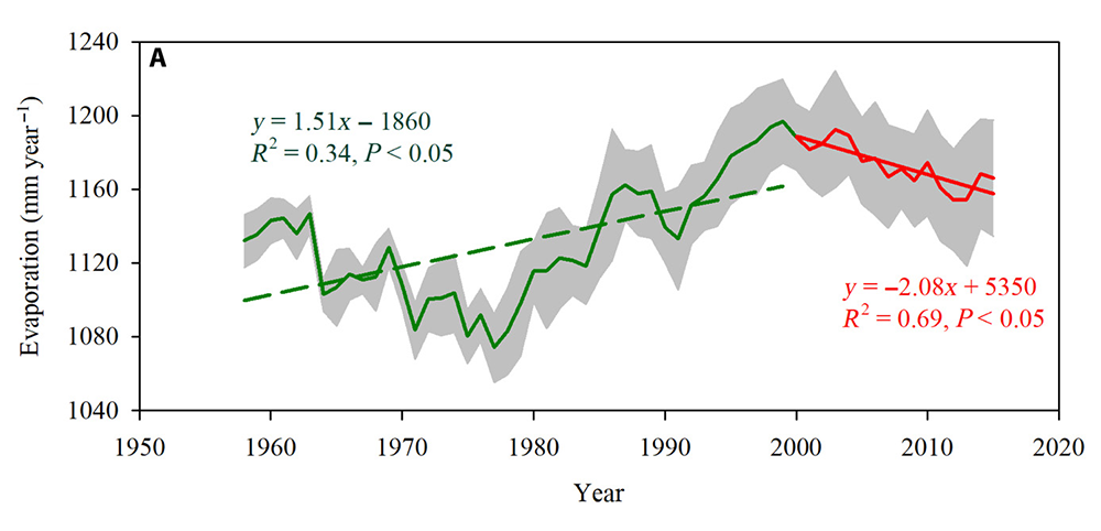 Earth Vegetation Growth Decline