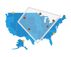 Polygonal selection in JS maps delivered in AnyMap 8.7.0 by AnyChart