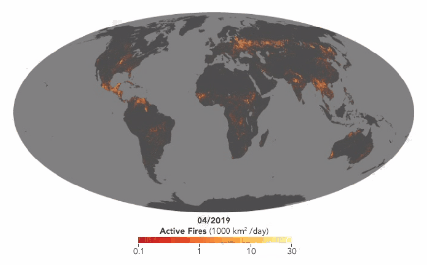 Long-Term Record of Fire Worldwide