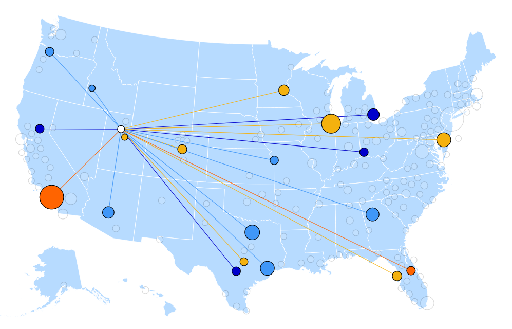 Salaries Adjusted for Cost of Living Across U.S.