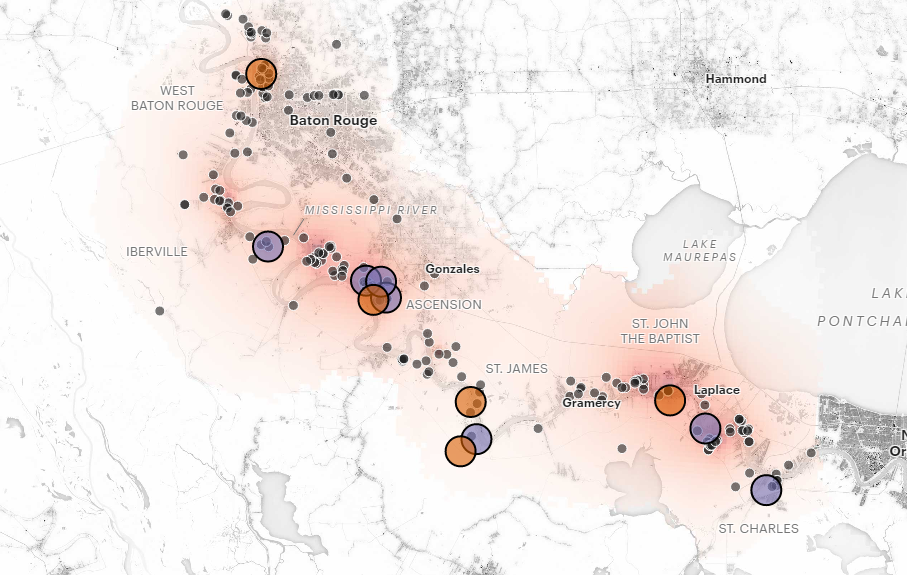 Aggravating Air Pollution in Louisiana's Cancer Alley