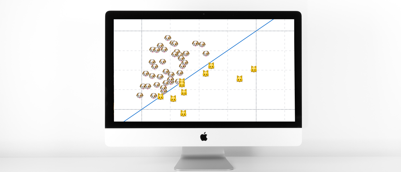 Tutorial title image of a JavaScript Scatter Plot module (scatter chart)