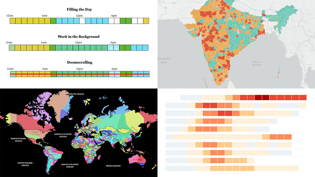 Curating New Interesting Data Visualizations Worth Checking Out | DataViz Weekly