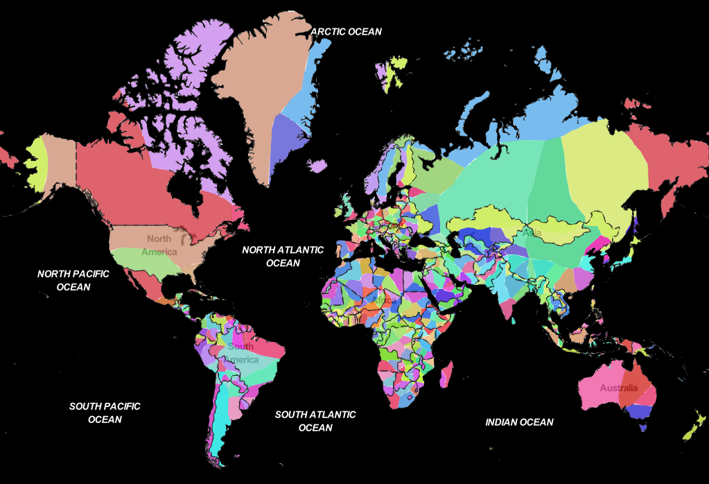 Nearest Neighboring Countries