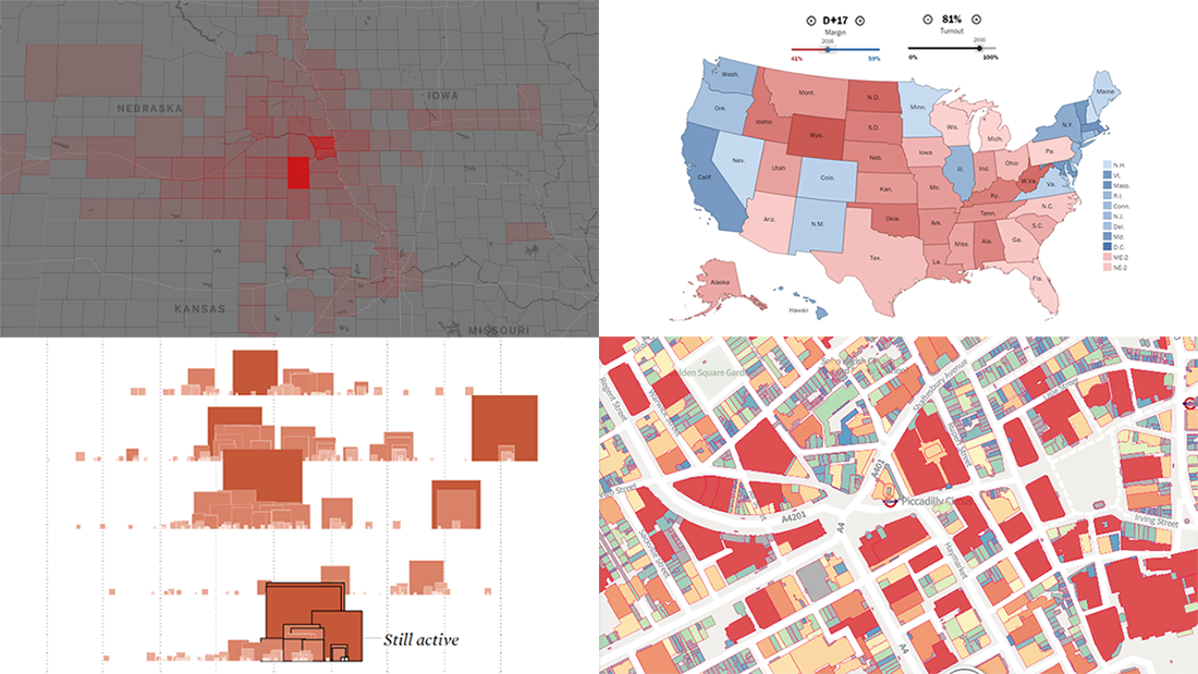 New Maps and Charts Showing the Power of Data Visualization | DataViz Weekly