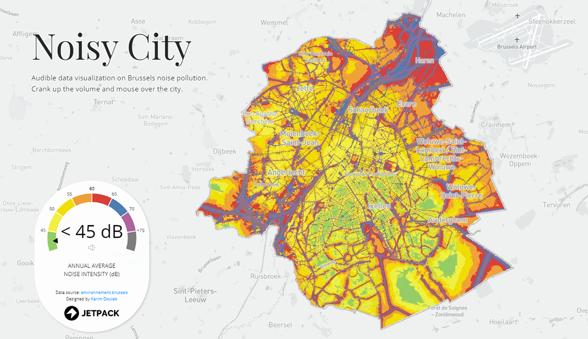 Noise Pollution in Brussels