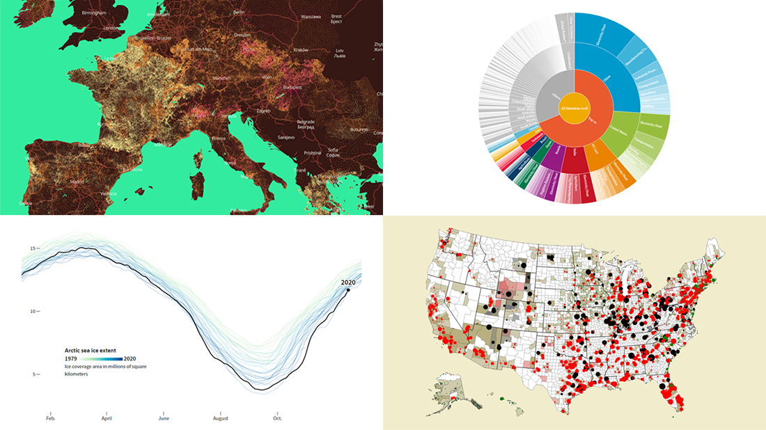 New Compelling Data Visualizations on Climate Change — DataViz Weekly