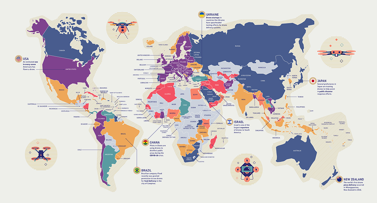 Drone Privacy Legislation Worldwide