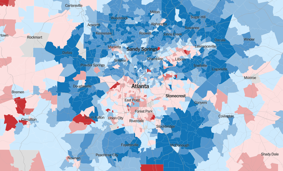 Precinct-Level Map of 2020 Election