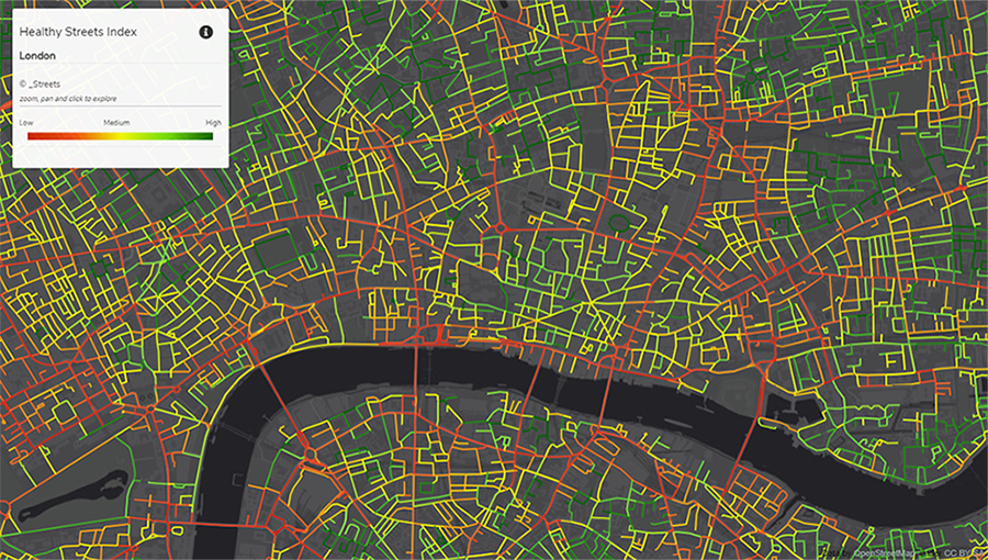 Healthy Streets Index for London