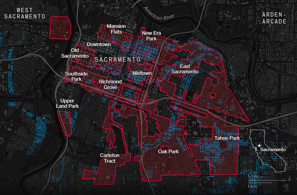 Flood Risk in Historically Redlined and Non-Redlined Neighborhoods