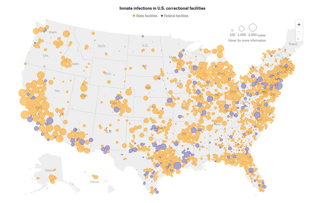 Coronavirus in American Prisons