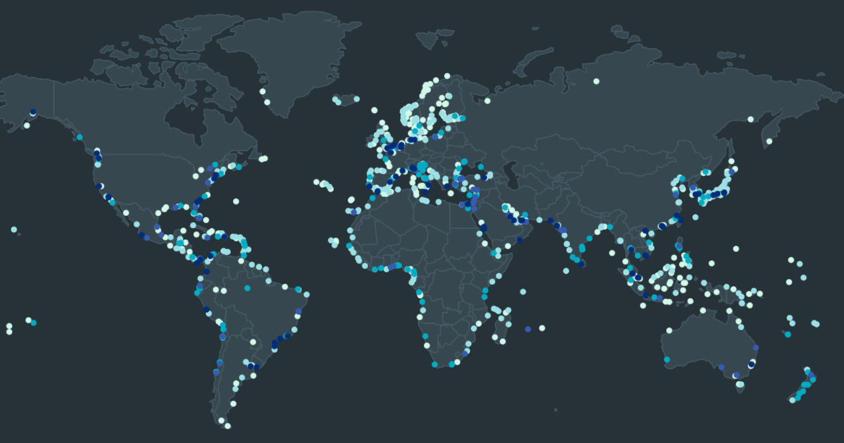 Js Map For Of Making A Js Dot Density Map To Visualize Shipping Ports Across The Globe Js Map For Of Making A Js Dot Density Map To Visualize Shipping Ports Across The Globe