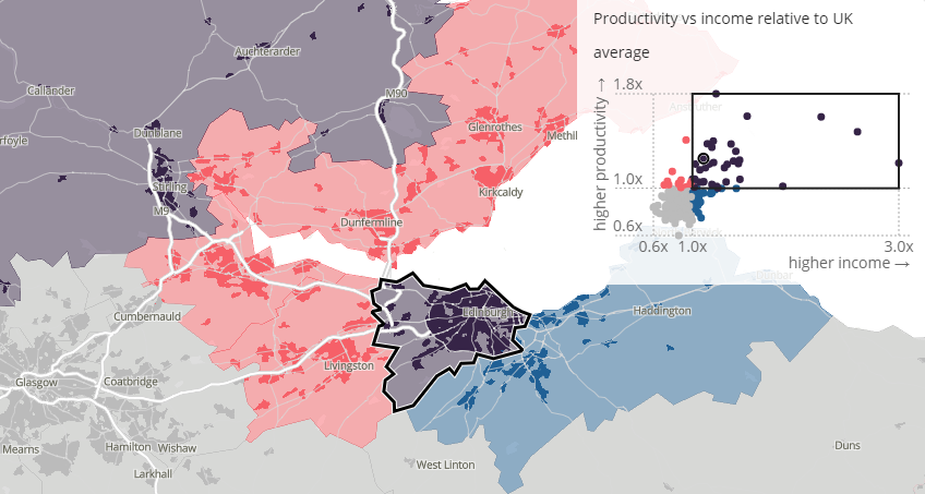 Regional Differences in Income and Productivity Across United Kingdom