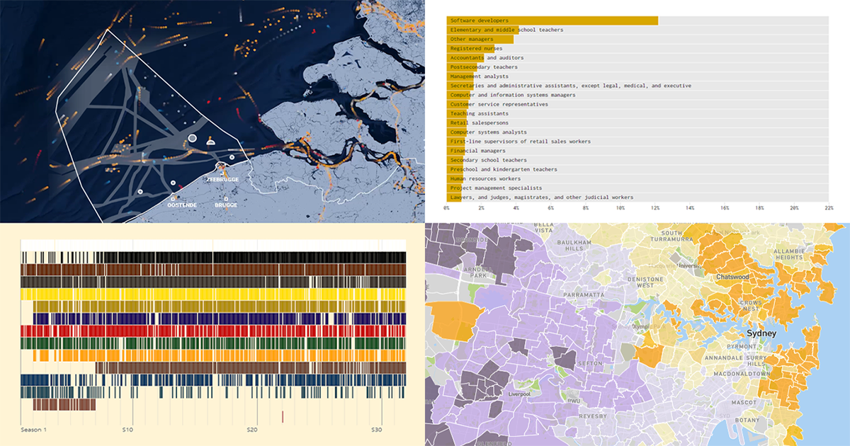 Fresh Cool Data Graphics for Fun and Inspiration — DataViz Weekly