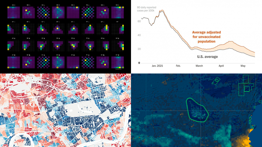Visualizing Data on COVID, Deprivation, Chess, Fishing | DataViz Weekly