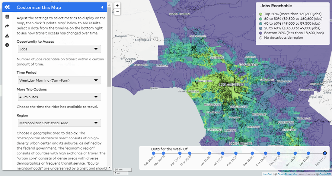 Transit Equity in Major U.S. Cities