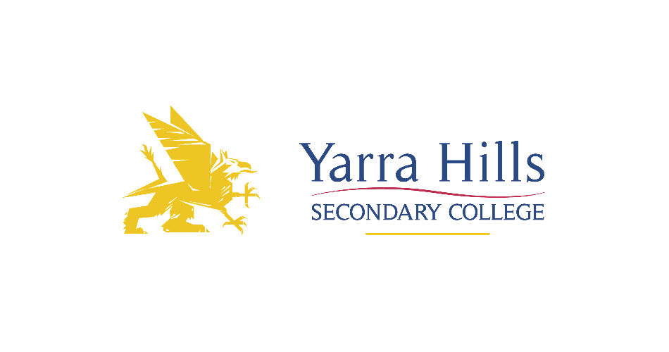 Official logo of Yarra Hills Secondary College using AnyChart to visualize student progress on Digital Data Wall