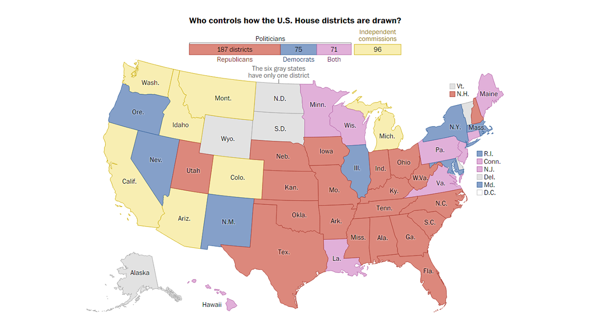 Congressional Redistricting Rules and Practices Across U.S.