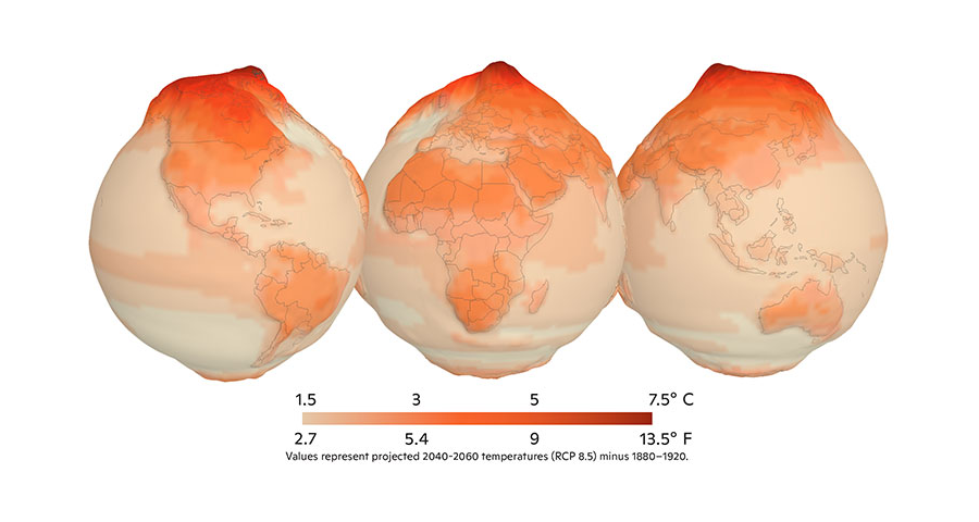 Climate Change in Arctic and Beyond