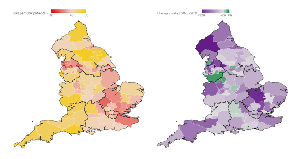 Number of Doctors in England