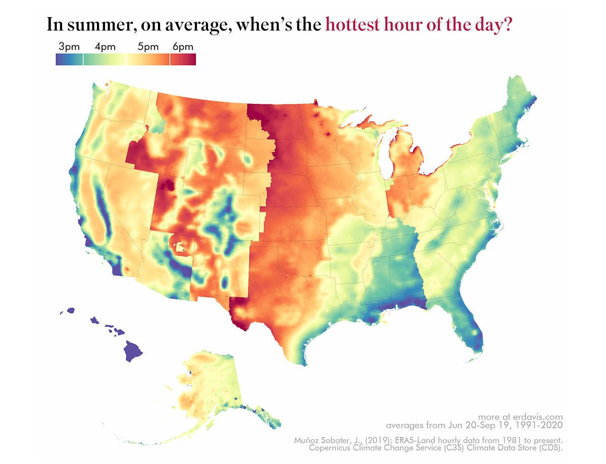 U.S. Heat Data Maps