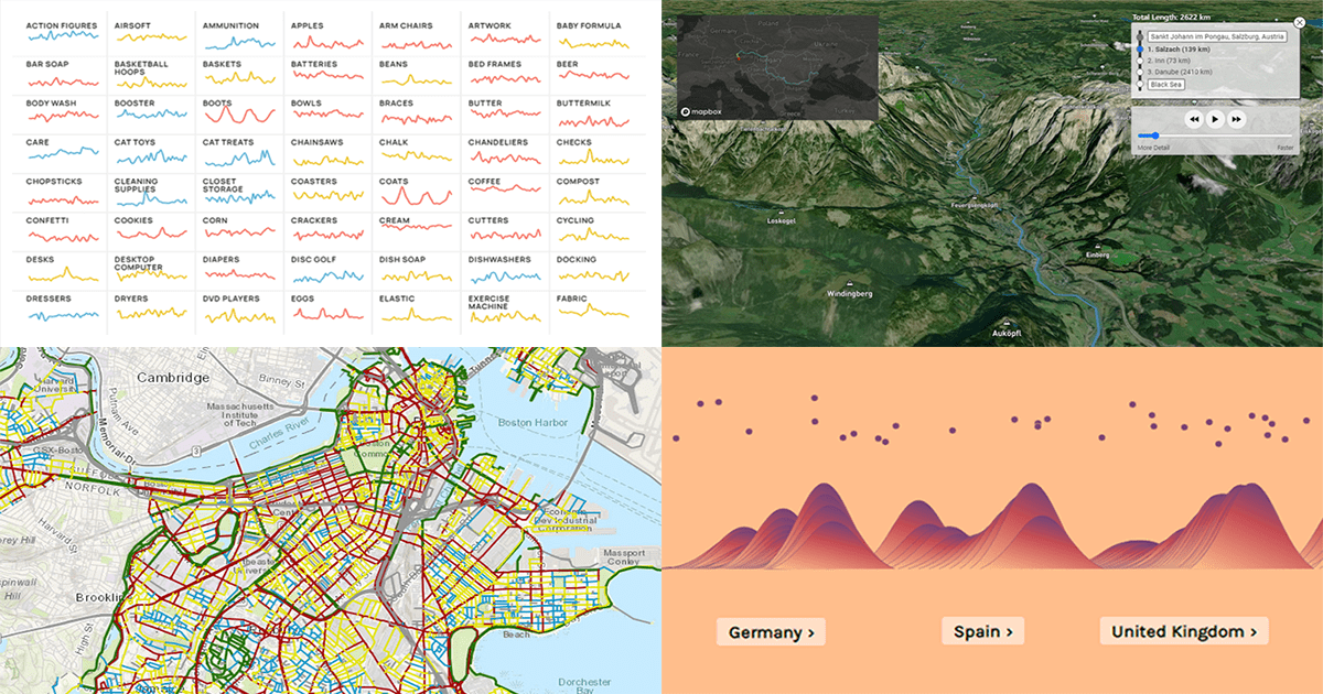 Amazing Data Visualization Works Worth Seeing — DataViz Weekly