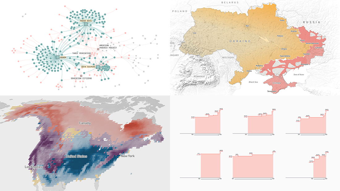 Most Interesting Data Visualization Projects We've Seen Lately | DataViz Weekly