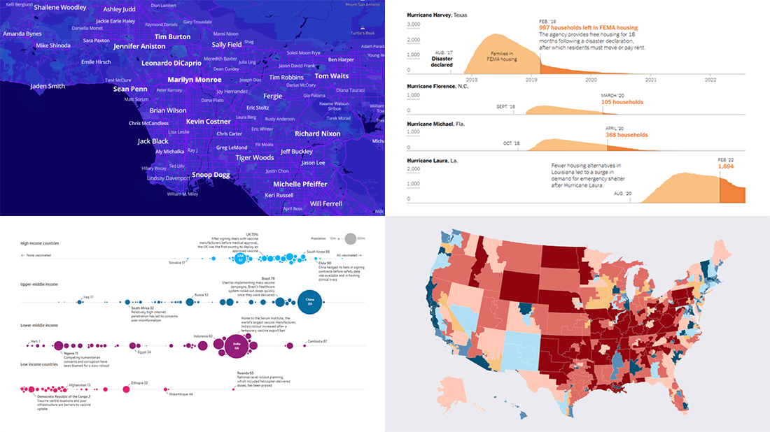 Looking at Some Awesome New Graphs & Maps | DataViz Weekly