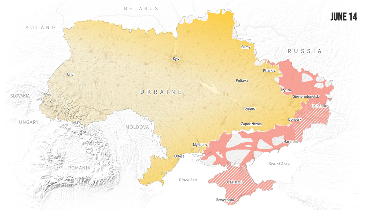 Five-Month Path to Military Impasse in Ukraine