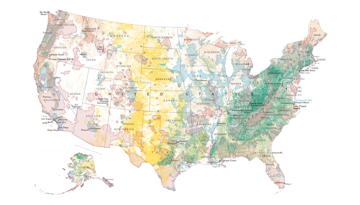 Most Important Areas to Conserve in U.S.