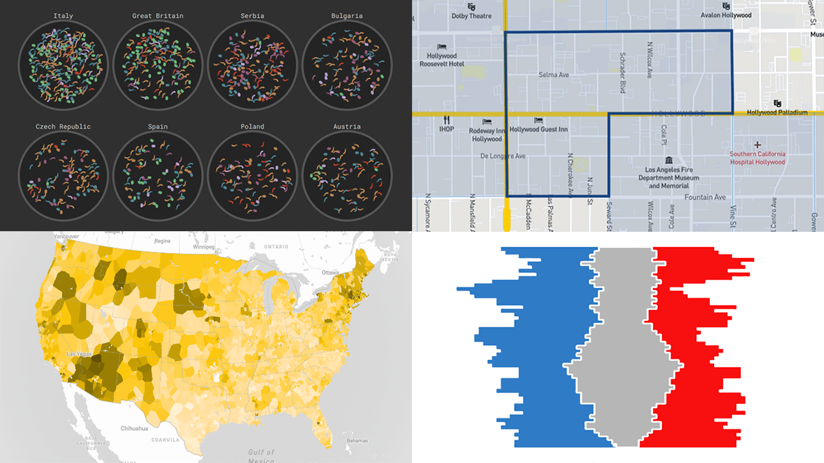 Awesome New Data Visualization Works for Your Inspiration | DataViz Weekly