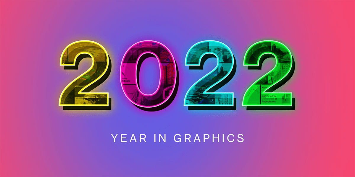 2022 in Data and Graphics by Bloomberg