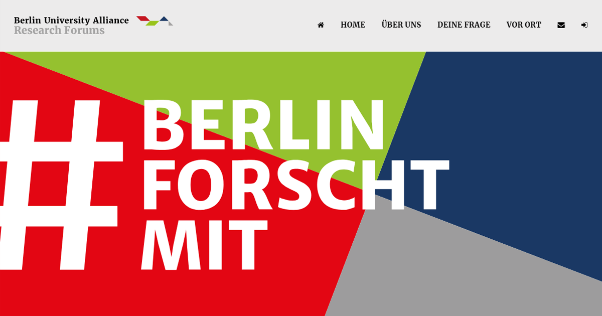 #Berlinforschtmit by Berlin University Alliance and Freiheit Gruppe