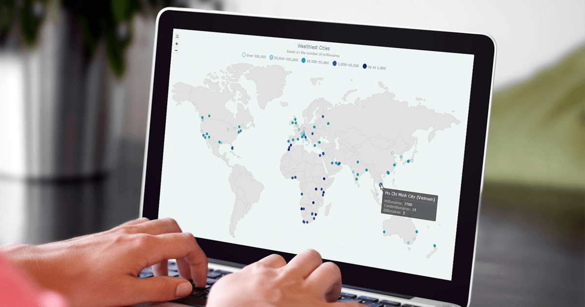Point Maps in JavaScript: What Is and How to Build a Point (Dot) Map